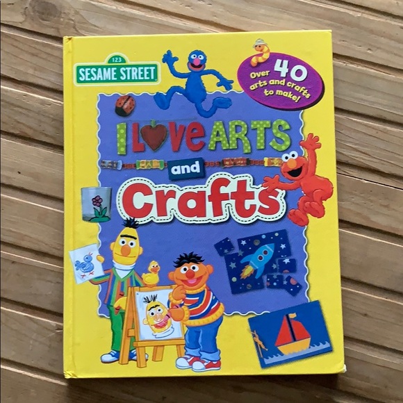 2 Sesame Street Craft Books - Picture 3 of 9